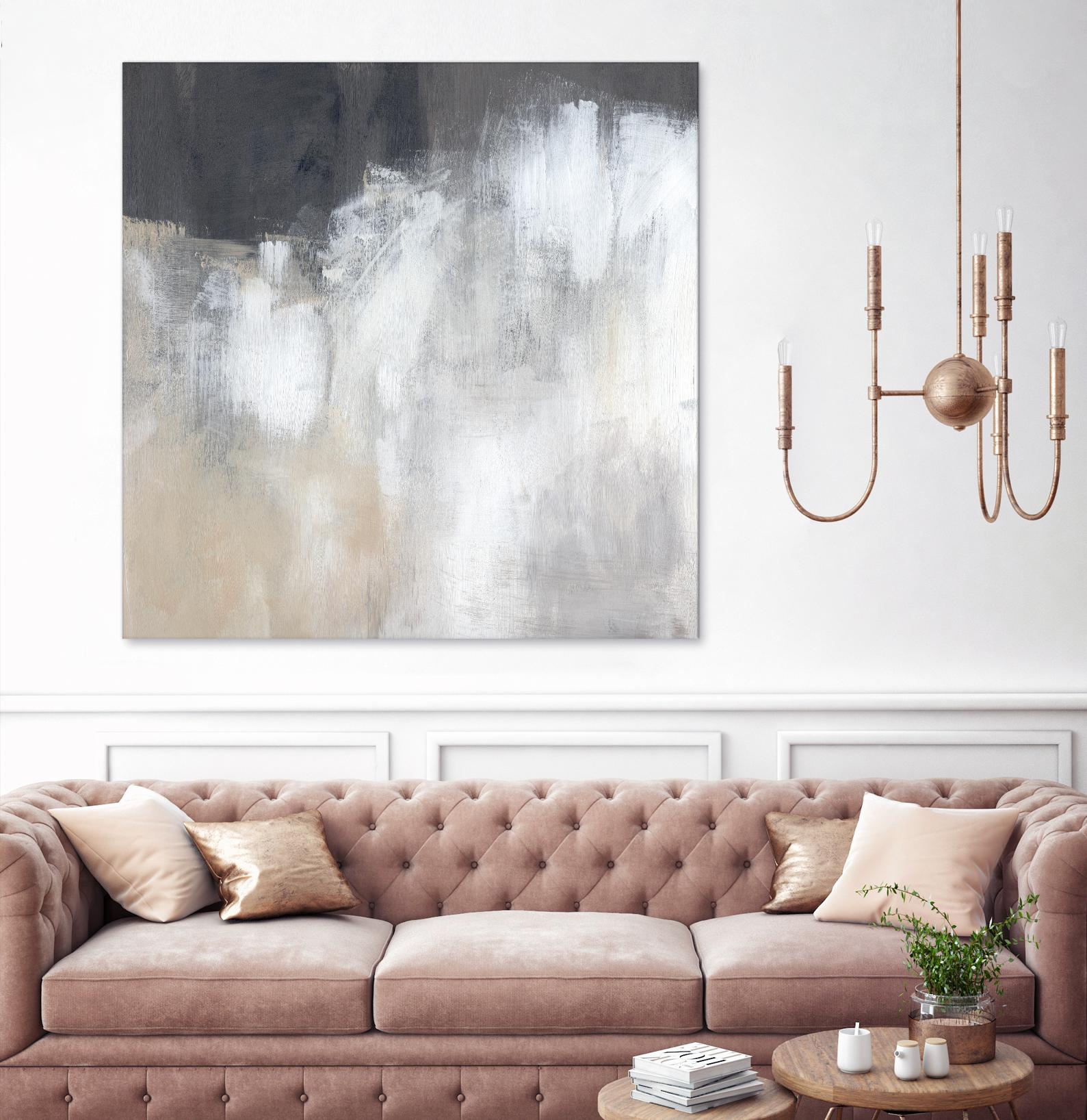 Neutral Abstract II by Jennifer Parker on GIANT ART - beige abstract abstract 