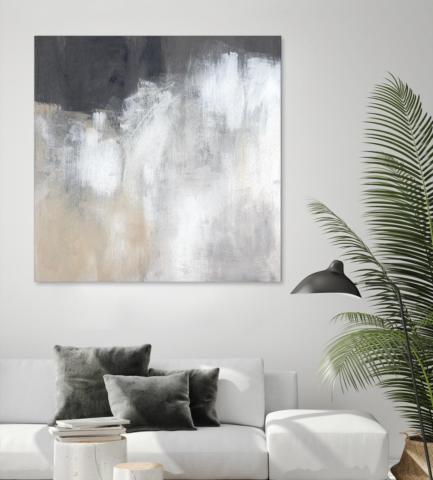 Neutral Abstract II by Jennifer Parker on GIANT ART - beige abstract abstract 