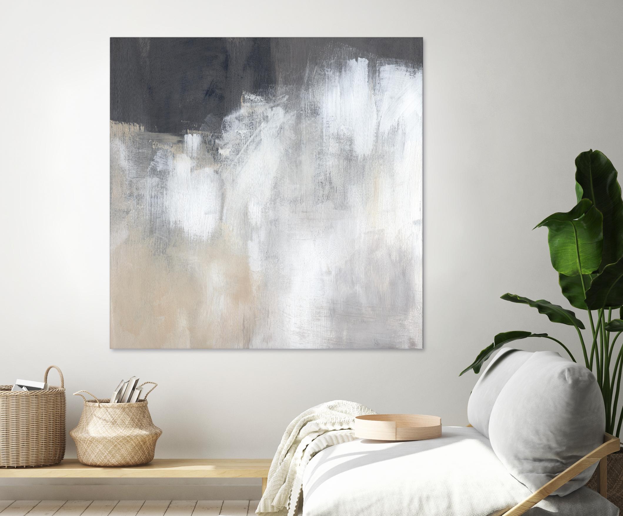 Neutral Abstract II by Jennifer Parker on GIANT ART - beige abstract abstract 