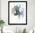 Indigo Splatter II by Victoria Barnes on GIANT ART - gold abstract abstract
