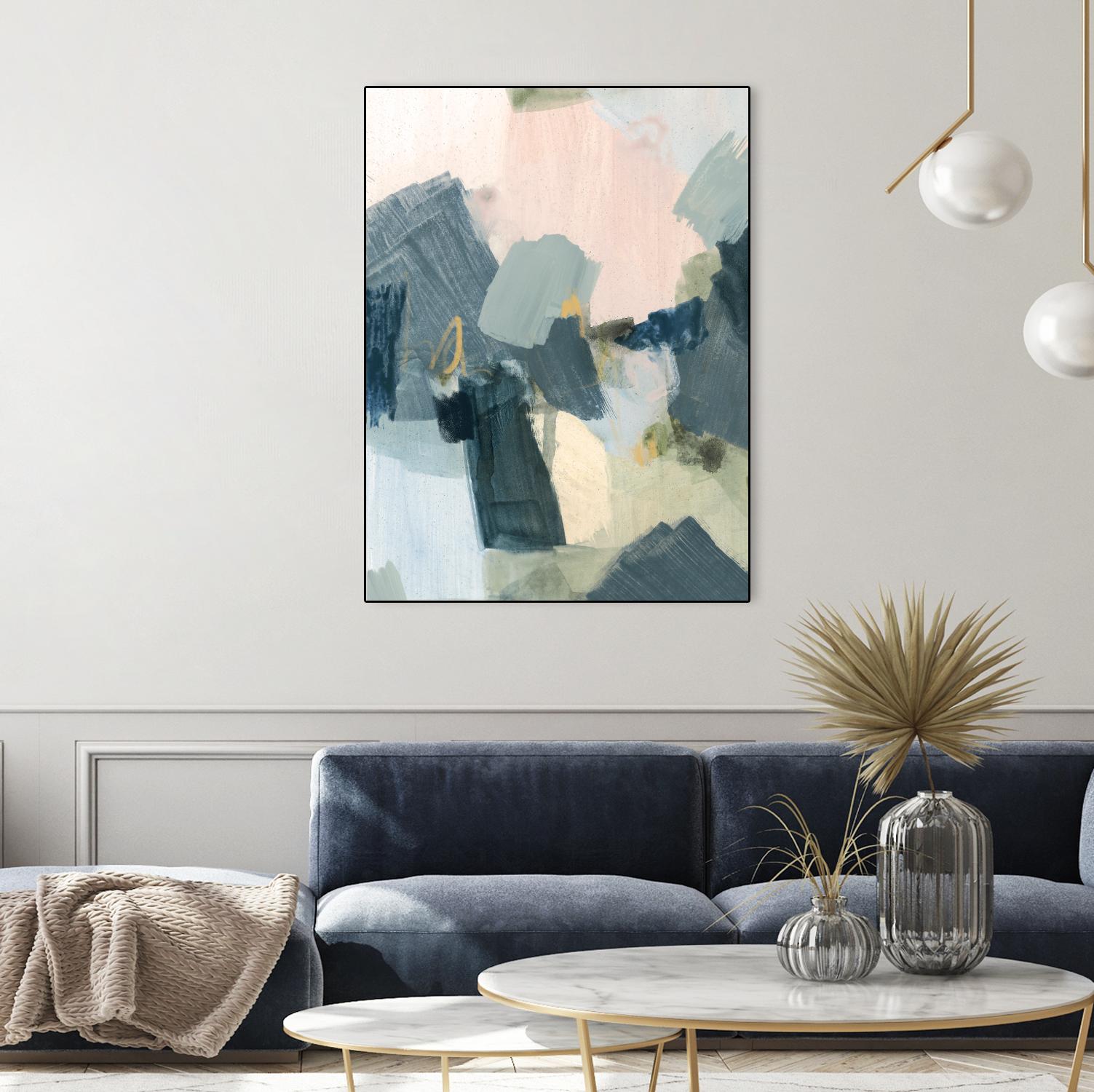 Lago I by Victoria Barnes on GIANT ART - orange abstract abstract