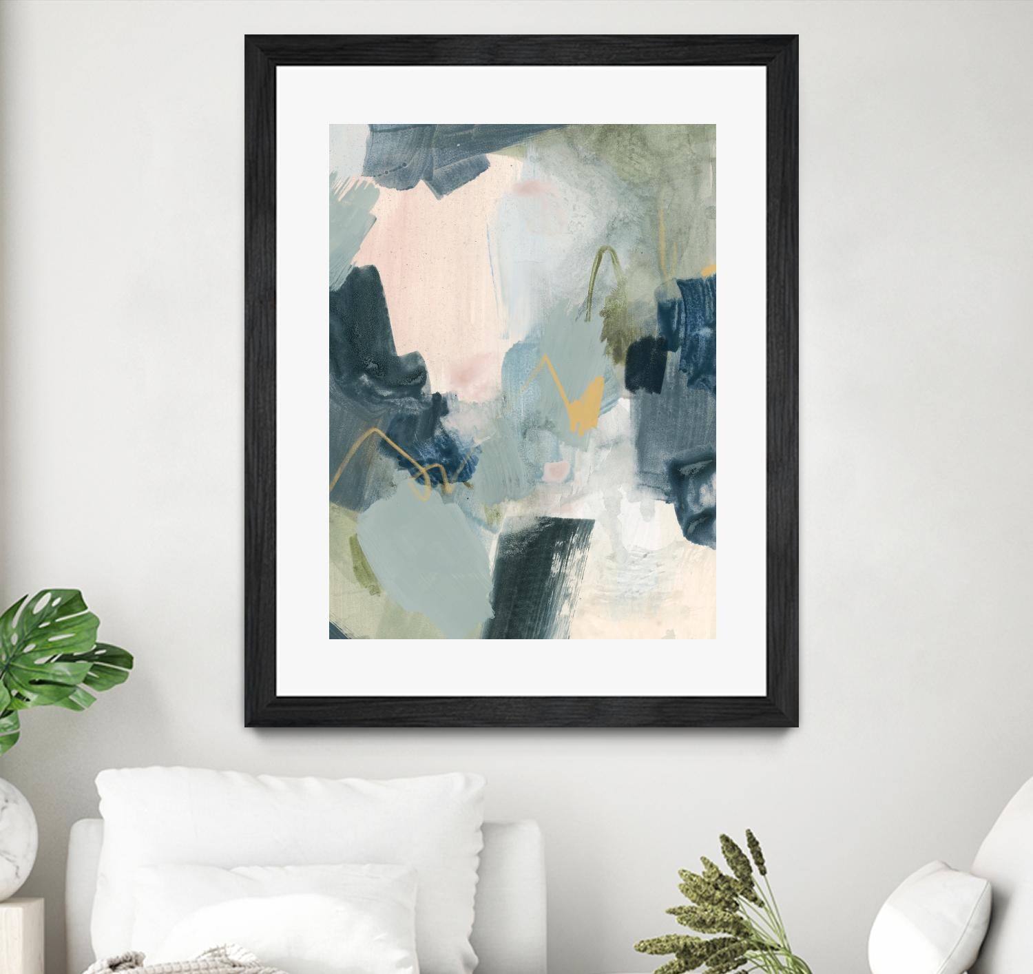 Lago II by Victoria Barnes on GIANT ART - gold abstract abstract 