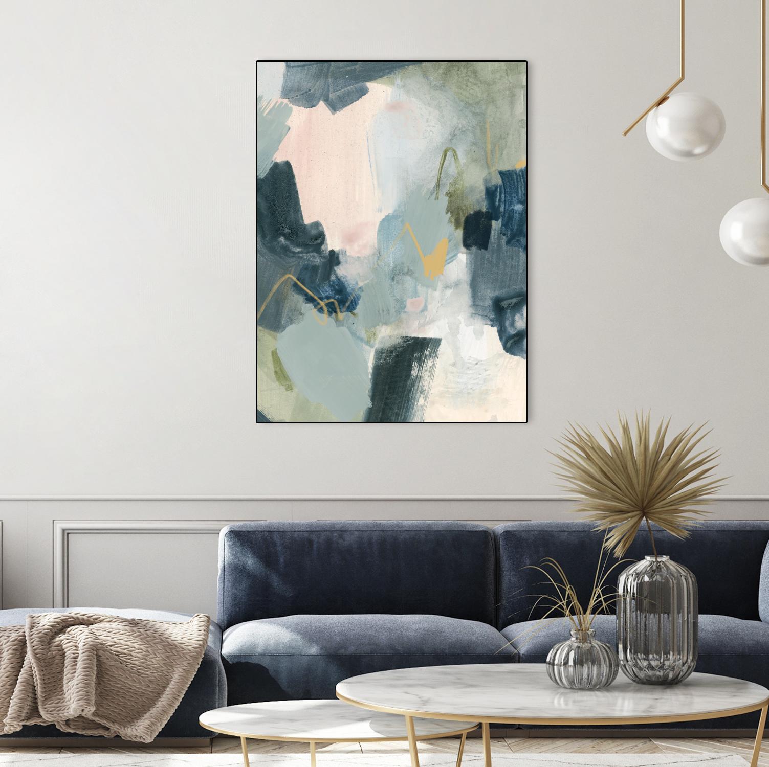 Lago II by Victoria Barnes on GIANT ART - gold abstract abstract 