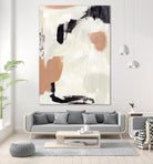 Dialogue II by Victoria Barnes on GIANT ART - grey  abstract abstract