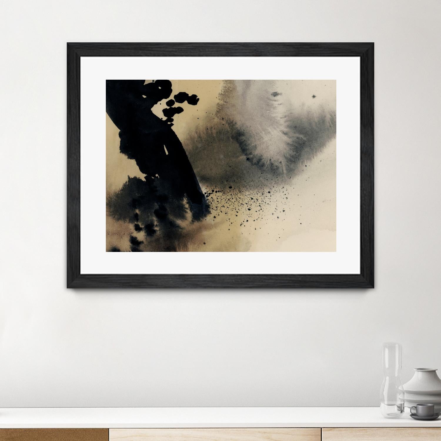 Ember I by Victoria Barnes on GIANT ART - black abstract abstract