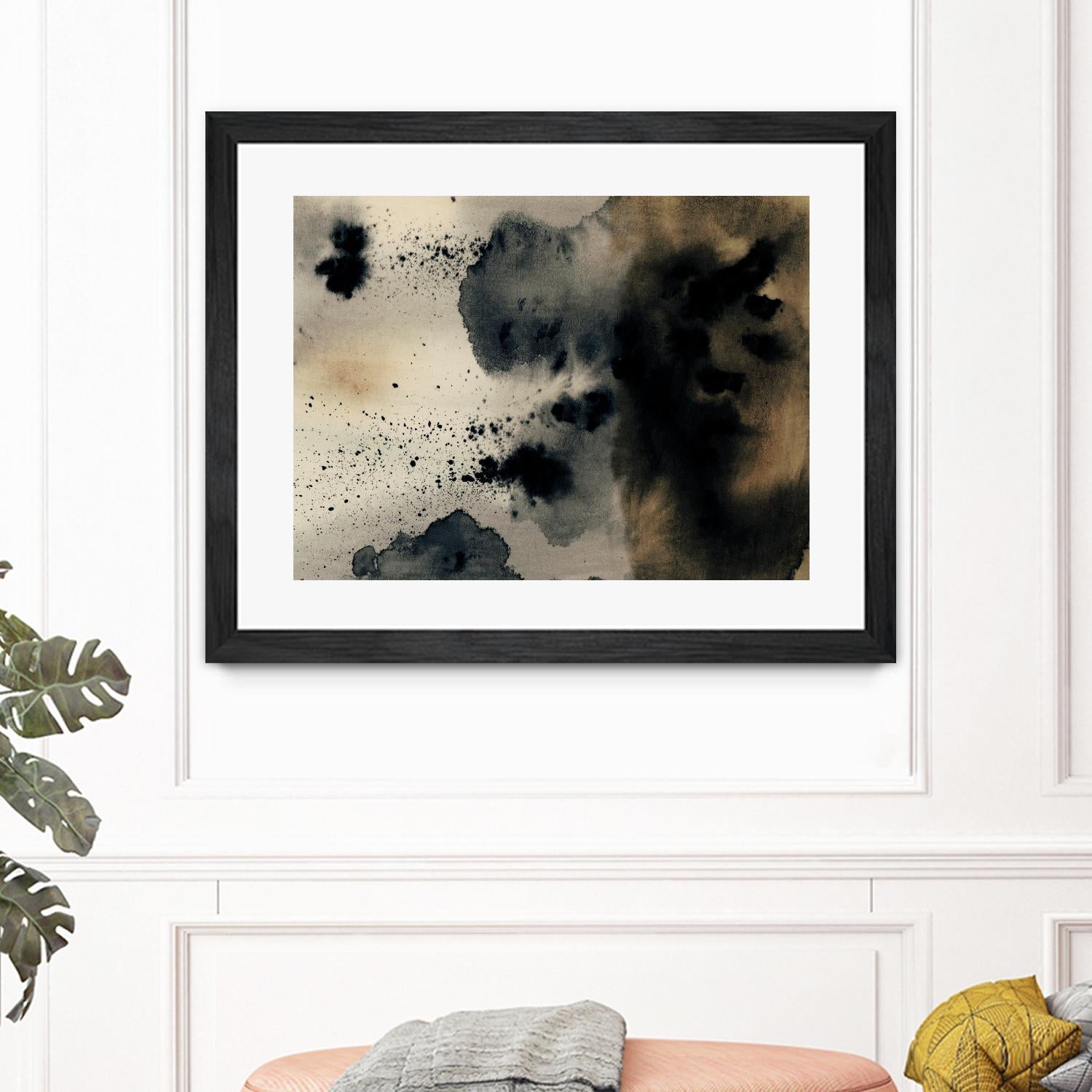 Ember II by Victoria Barnes on GIANT ART - beige abstract abstract