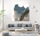 Neutral Arc I by Jennifer Goldberger on GIANT ART - white abstract abstract 
