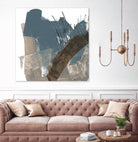 Neutral Arc I by Jennifer Goldberger on GIANT ART - white abstract abstract 