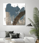 Neutral Arc I by Jennifer Goldberger on GIANT ART - white abstract abstract 