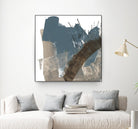 Neutral Arc I by Jennifer Goldberger on GIANT ART - white abstract abstract 