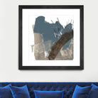 Neutral Arc I by Jennifer Goldberger on GIANT ART - white abstract abstract 