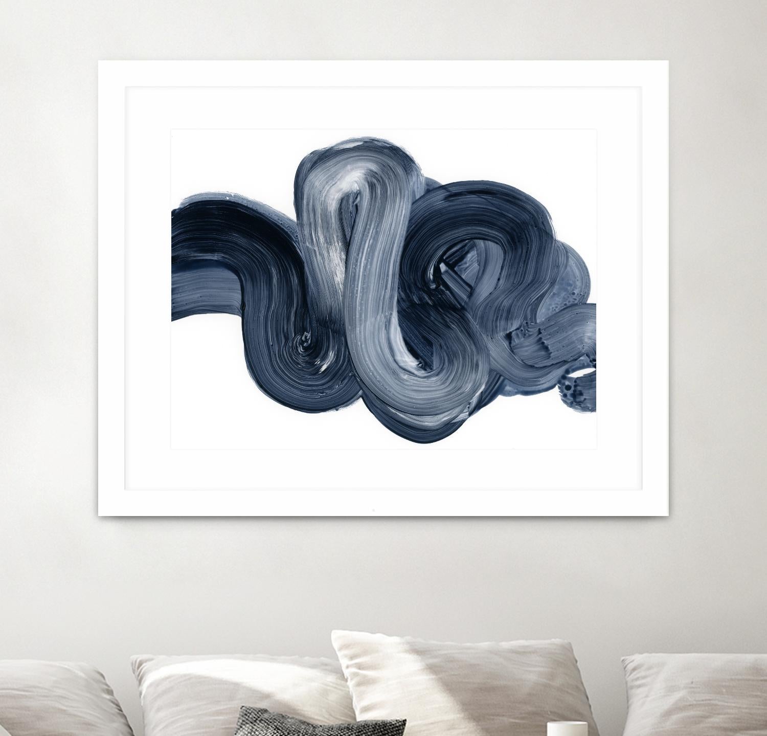 Offshore II by Victoria Barnes on GIANT ART - grey  abstract abstract 