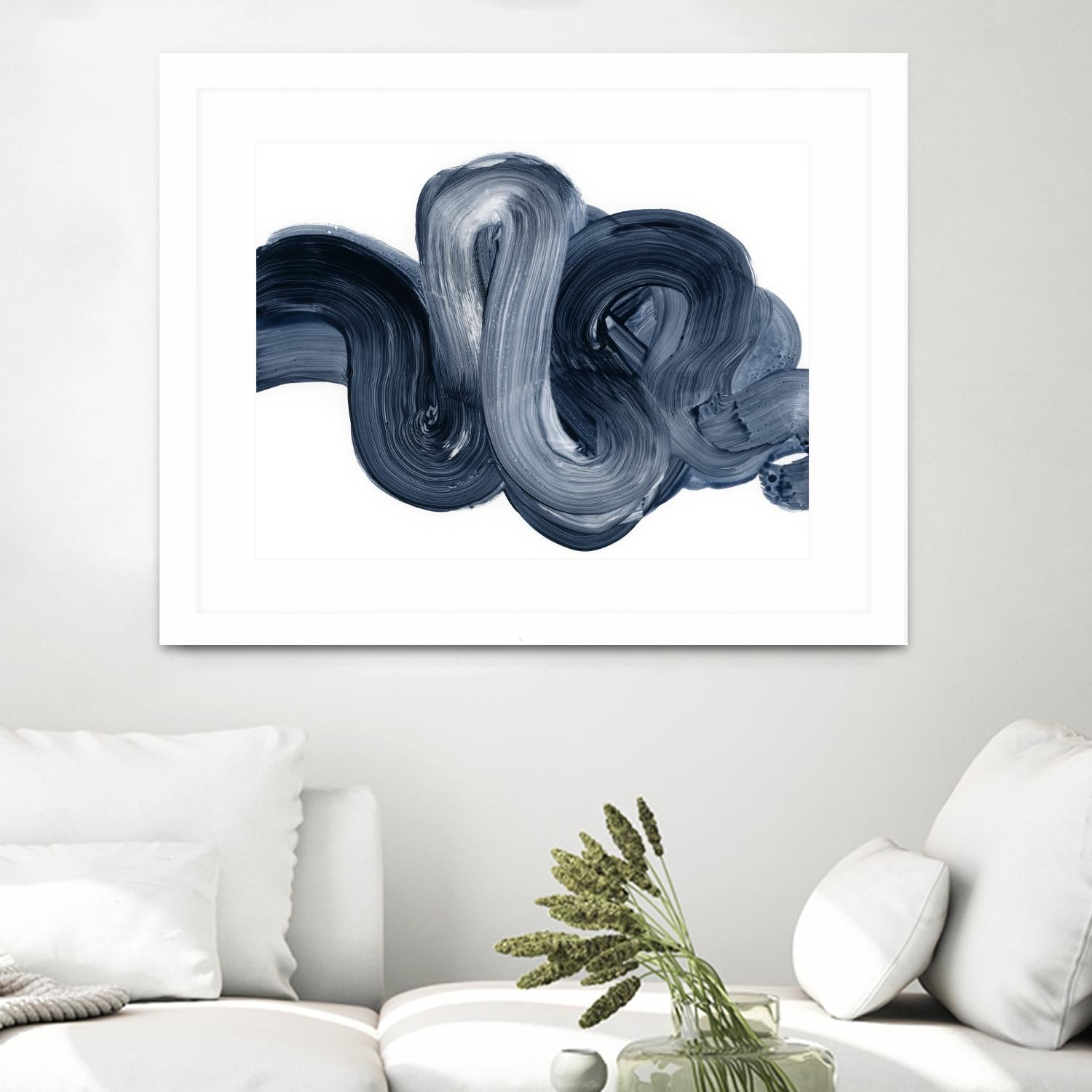 Offshore II by Victoria Barnes on GIANT ART - grey  abstract abstract 