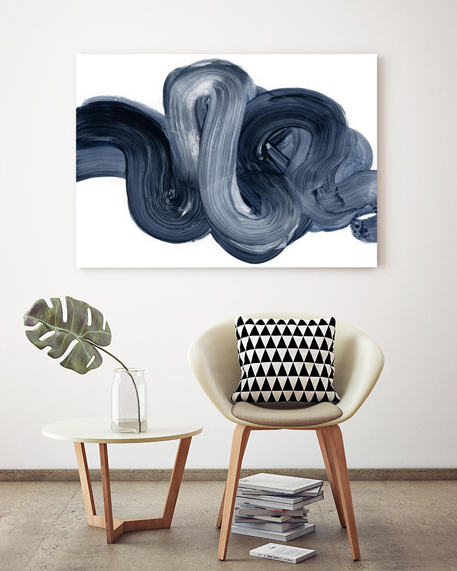 Offshore II by Victoria Barnes on GIANT ART - grey  abstract abstract 