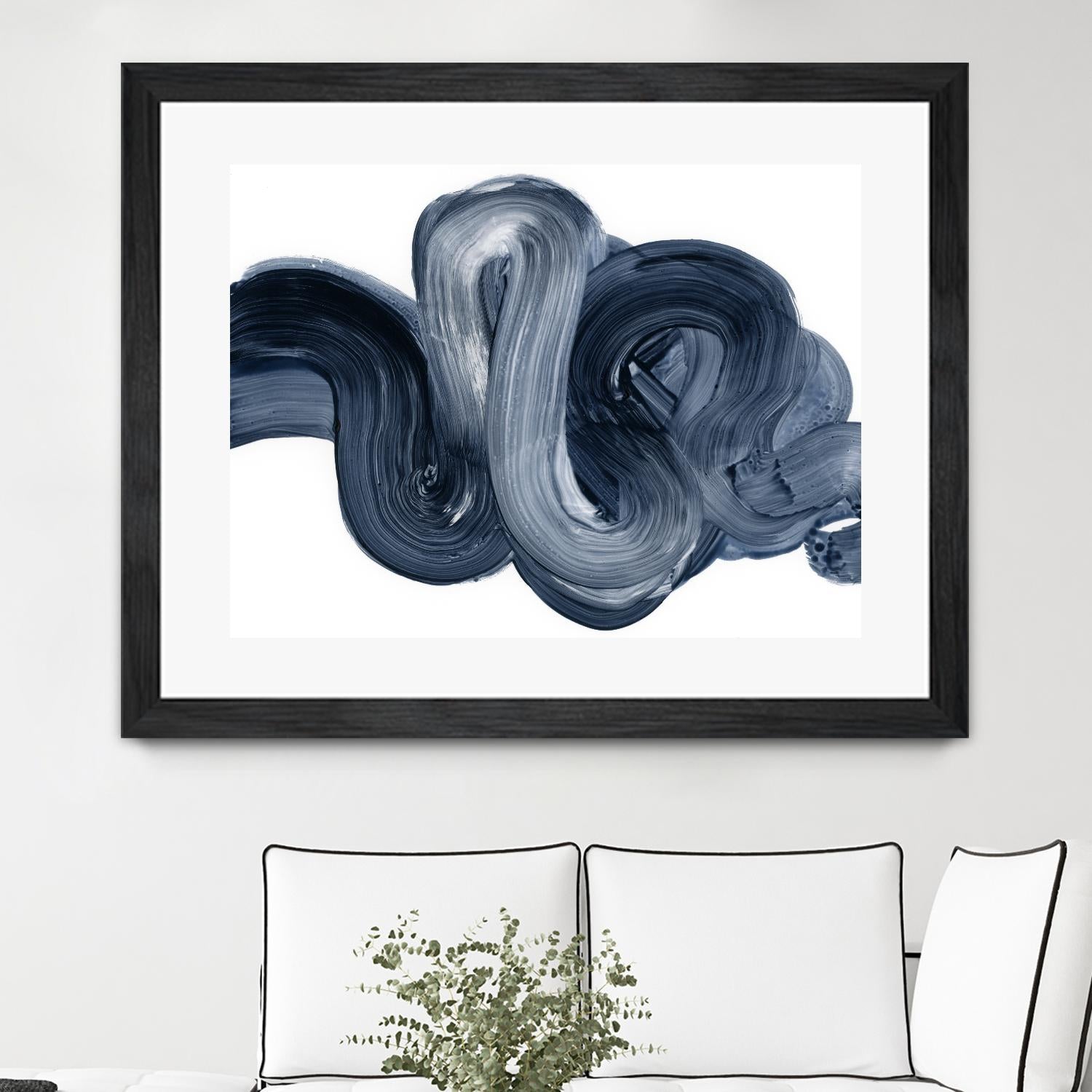 Offshore II by Victoria Barnes on GIANT ART - grey  abstract abstract 