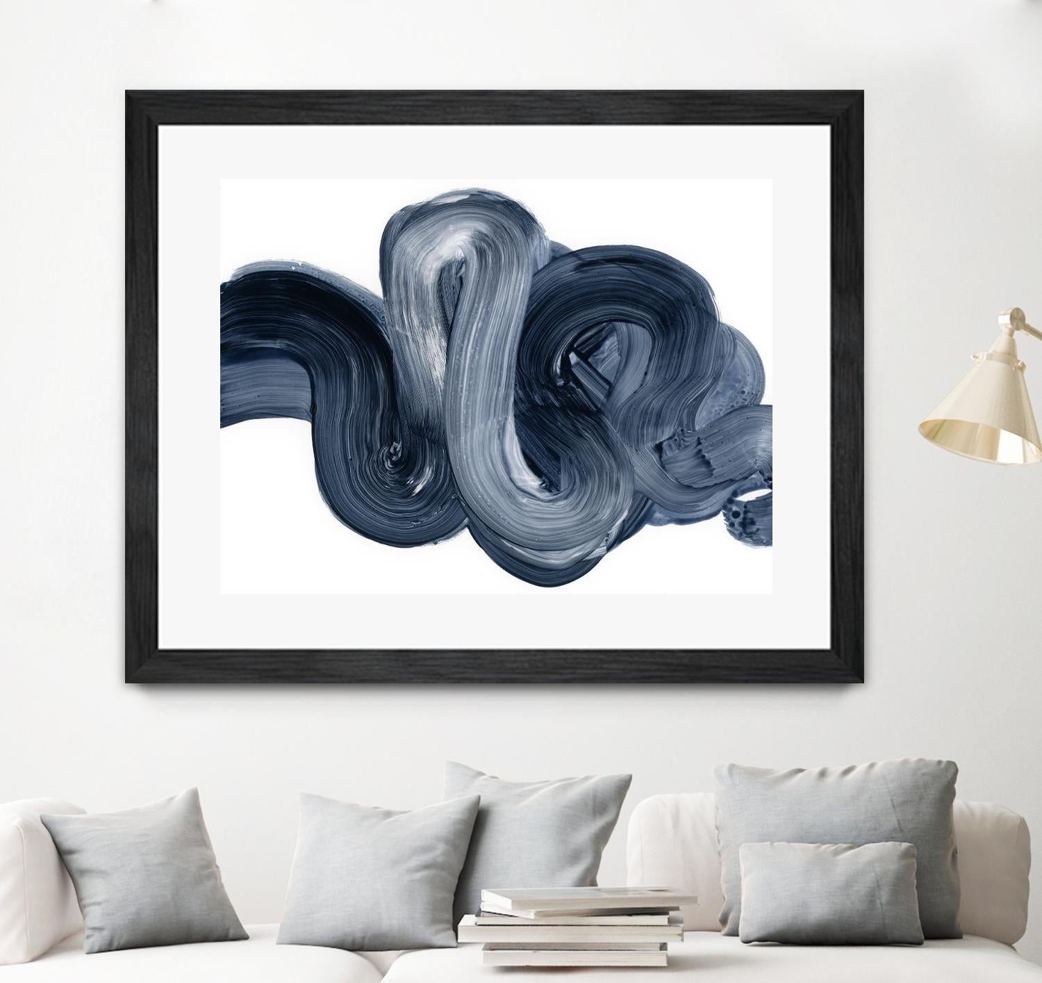 Offshore II by Victoria Barnes on GIANT ART - grey  abstract abstract 