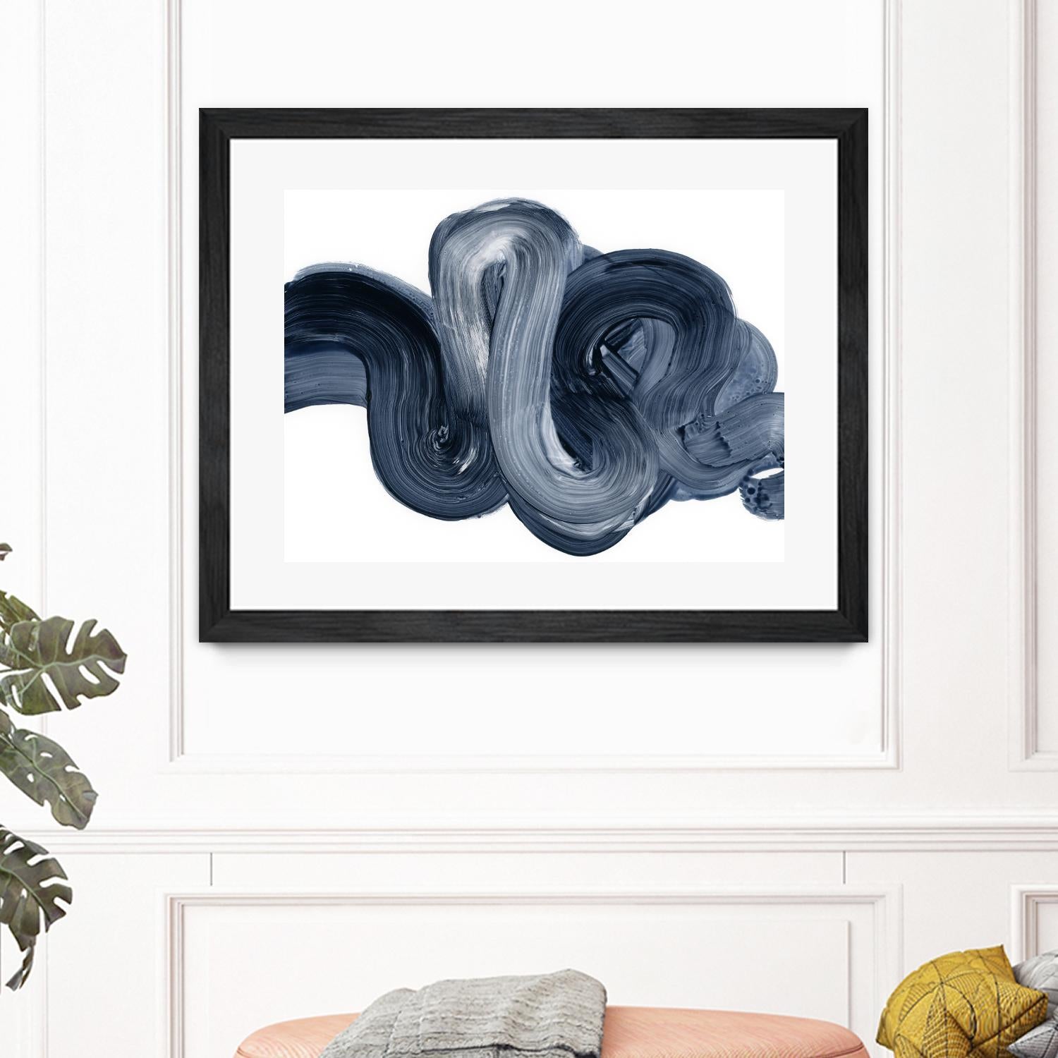 Offshore II by Victoria Barnes on GIANT ART - grey  abstract abstract 