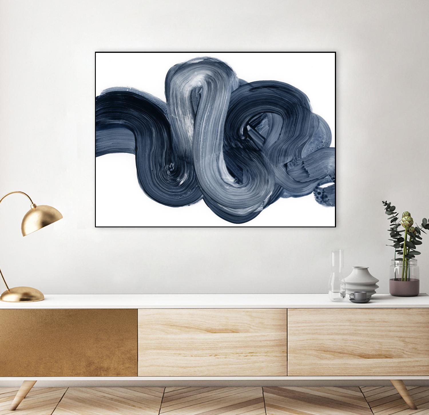 Offshore II by Victoria Barnes on GIANT ART - grey  abstract abstract 