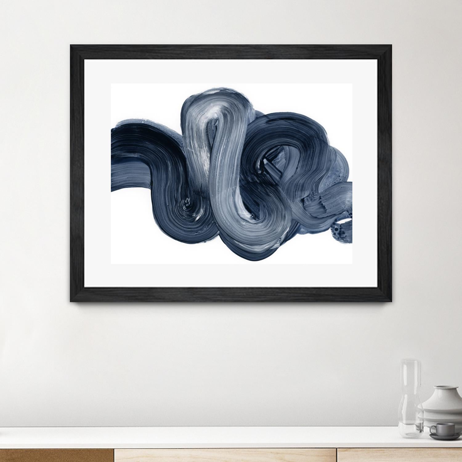Offshore II by Victoria Barnes on GIANT ART - grey  abstract abstract 