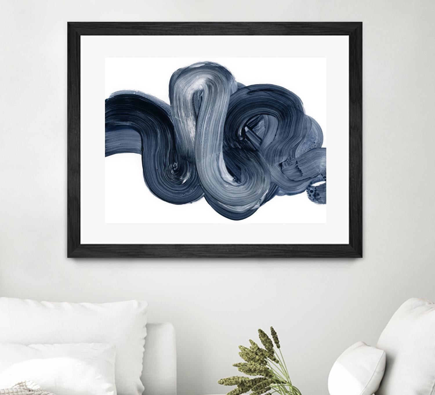 Offshore II by Victoria Barnes on GIANT ART - grey  abstract abstract 