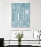 Smoke Stack I by Grace Popp on GIANT ART - blue abstract abstract