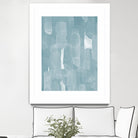 Smoke Stack I by Grace Popp on GIANT ART - blue abstract abstract