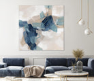 Blues Chorus I by June Vess on GIANT ART - beige abstract abstract