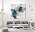 Blues Chorus I by June Vess on GIANT ART - beige abstract abstract