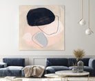 Keystone II by June Vess on GIANT ART - pink abstract abstract