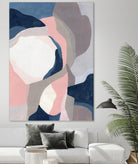 Intertwined Tones II by June Vess on GIANT ART - pink abstract abstract 