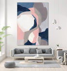 Intertwined Tones II by June Vess on GIANT ART - pink abstract abstract 