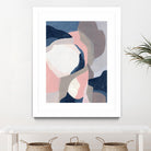 Intertwined Tones II by June Vess on GIANT ART - pink abstract abstract 