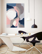 Intertwined Tones II by June Vess on GIANT ART - pink abstract abstract 