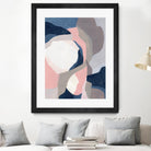 Intertwined Tones II by June Vess on GIANT ART - pink abstract abstract 