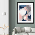 Intertwined Tones II by June Vess on GIANT ART - pink abstract abstract 