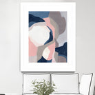 Intertwined Tones II by June Vess on GIANT ART - pink abstract abstract 