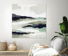 Mint Mesa II by June Vess on GIANT ART - grey  abstract abstract 
