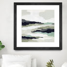 Mint Mesa II by June Vess on GIANT ART - grey  abstract abstract 