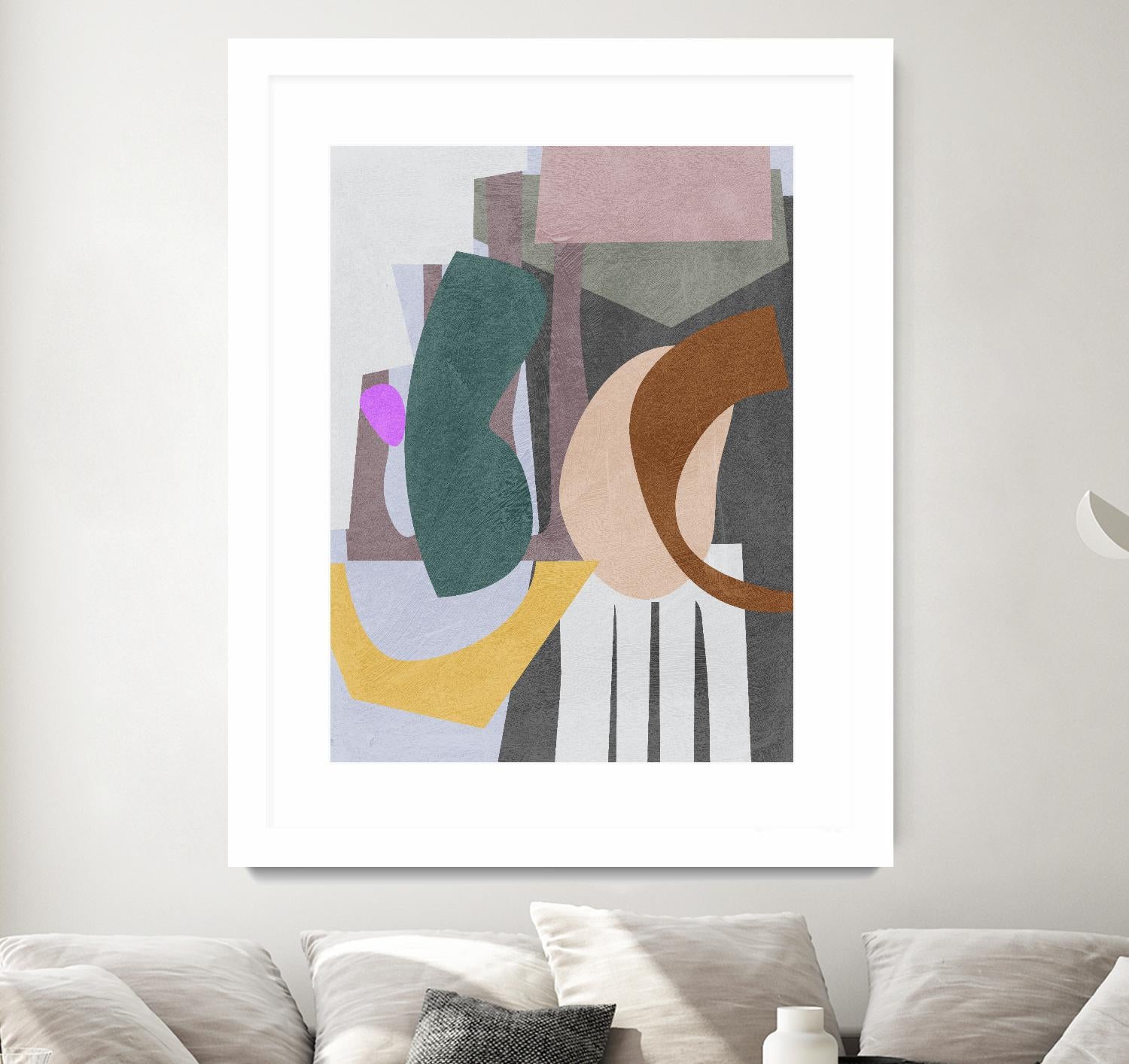 City Shades II by Melissa Wang on GIANT ART - green abstract abstract