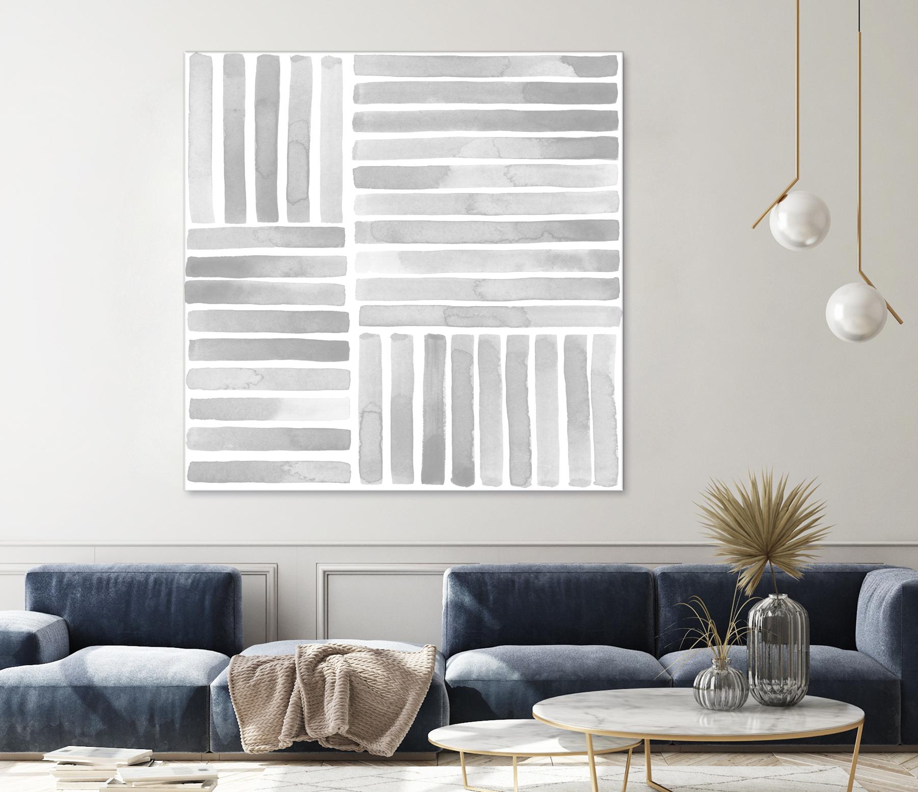 Muted Eccentricities I by Grace Popp on GIANT ART - white abstract