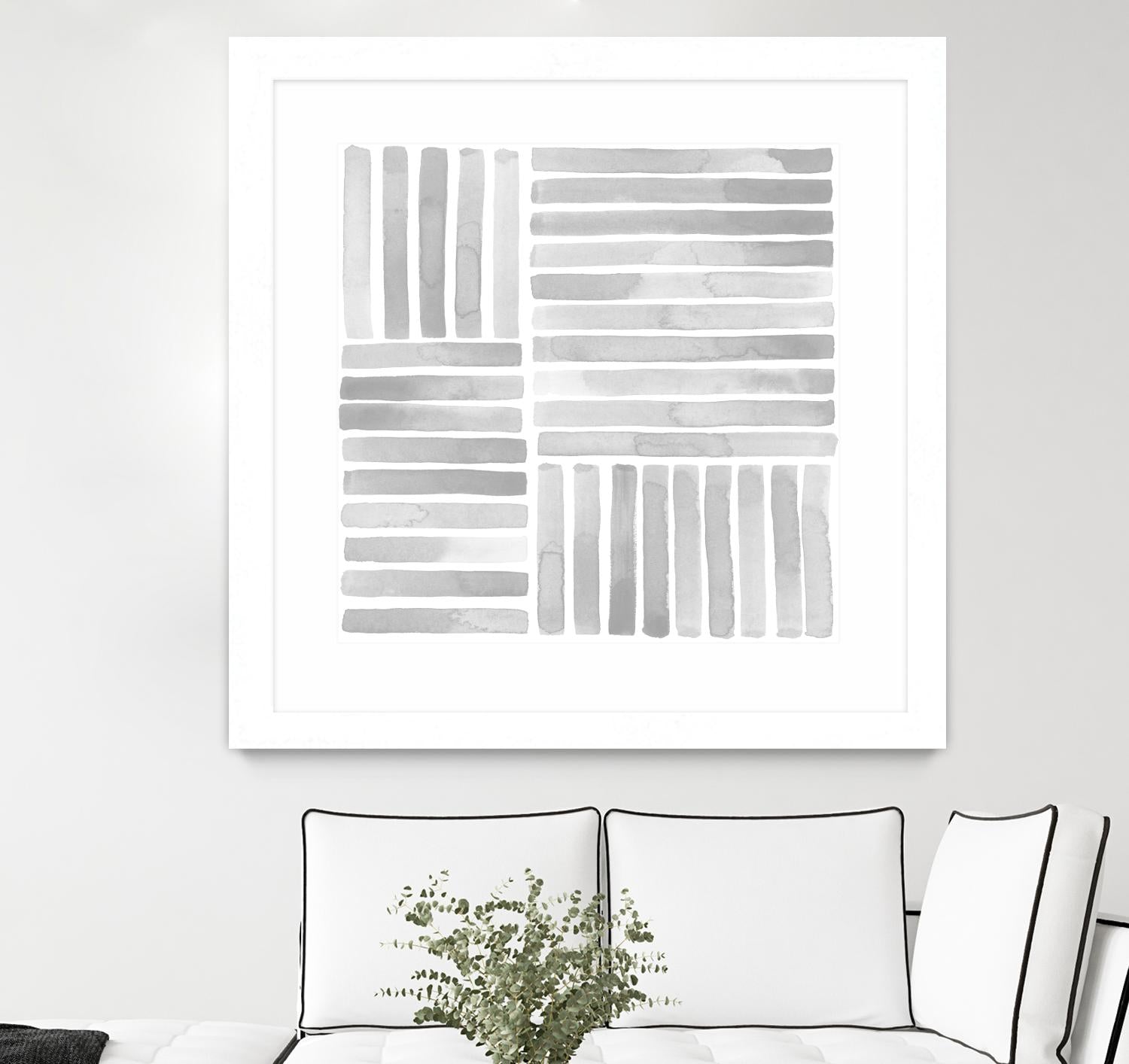 Muted Eccentricities I by Grace Popp on GIANT ART - white abstract