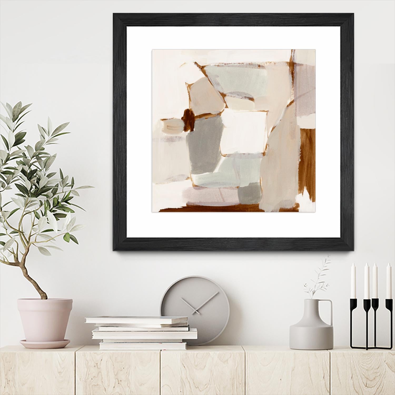 Mint Chip I by Victoria Barnes on GIANT ART - white abstract abstract 