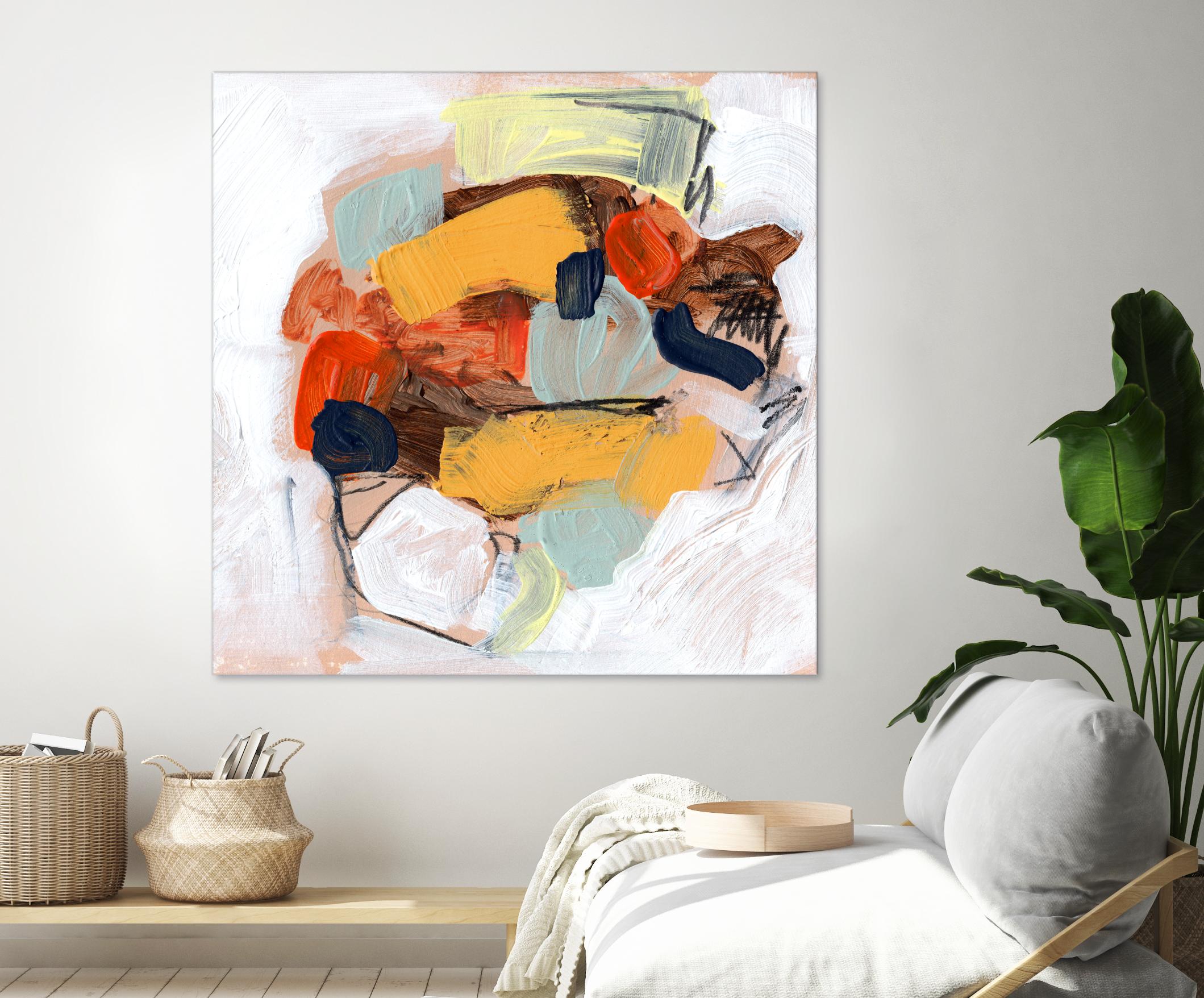 Lunchbox I by Jennifer Parker on GIANT ART - red abstract abstract 