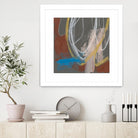 Re-Directed I by Jennifer Goldberger on GIANT ART - red abstract abstract 