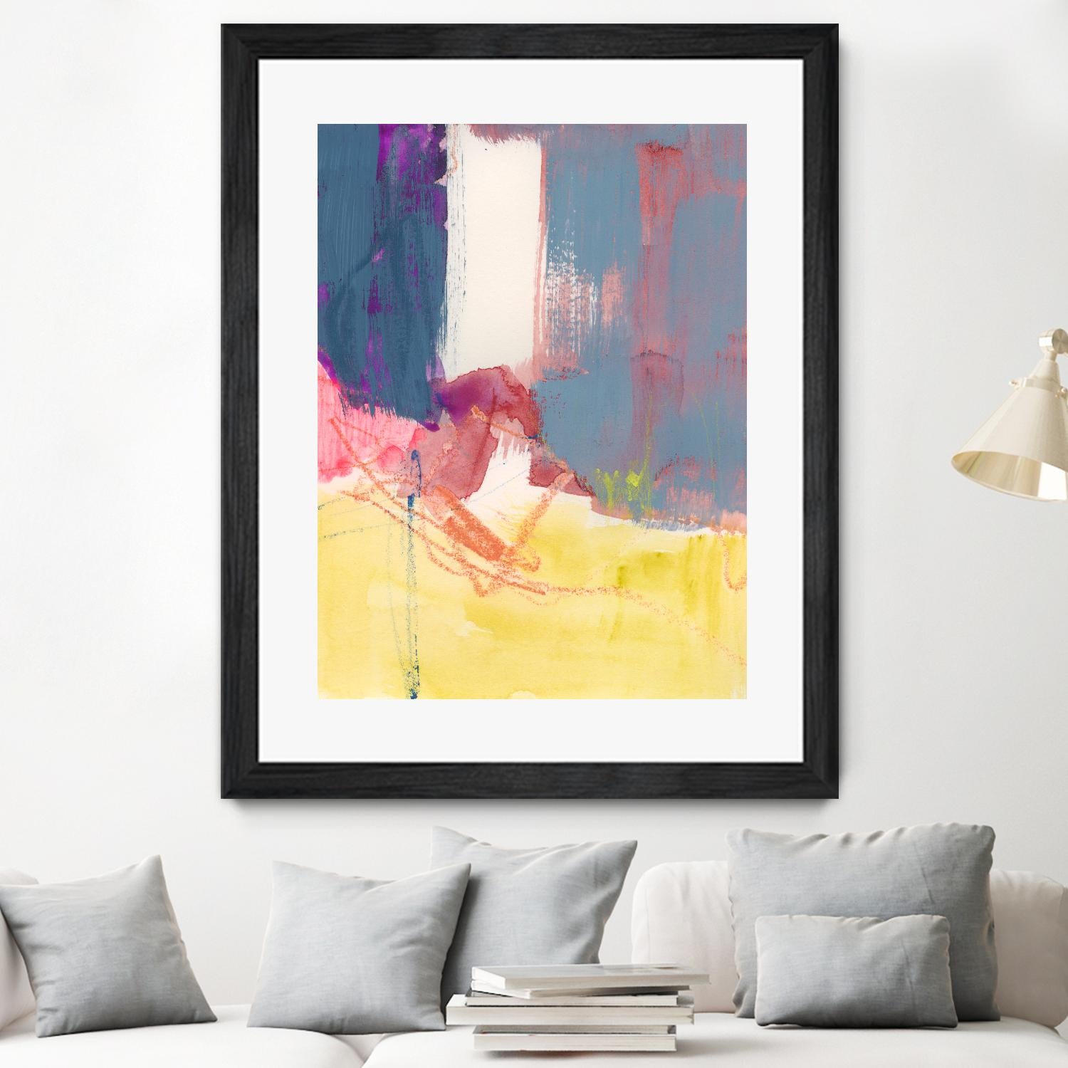Flim Flam III by Victoria Barnes on GIANT ART - orange abstract abstract