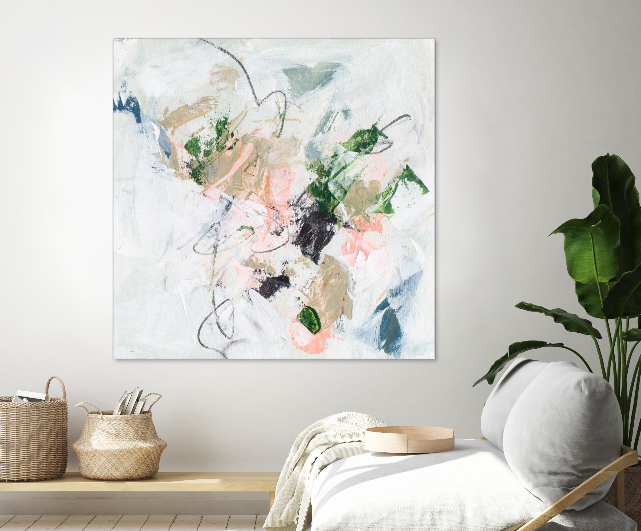 Approaching Spring IV by Melissa Wang on GIANT ART - pink  abstract abstract 