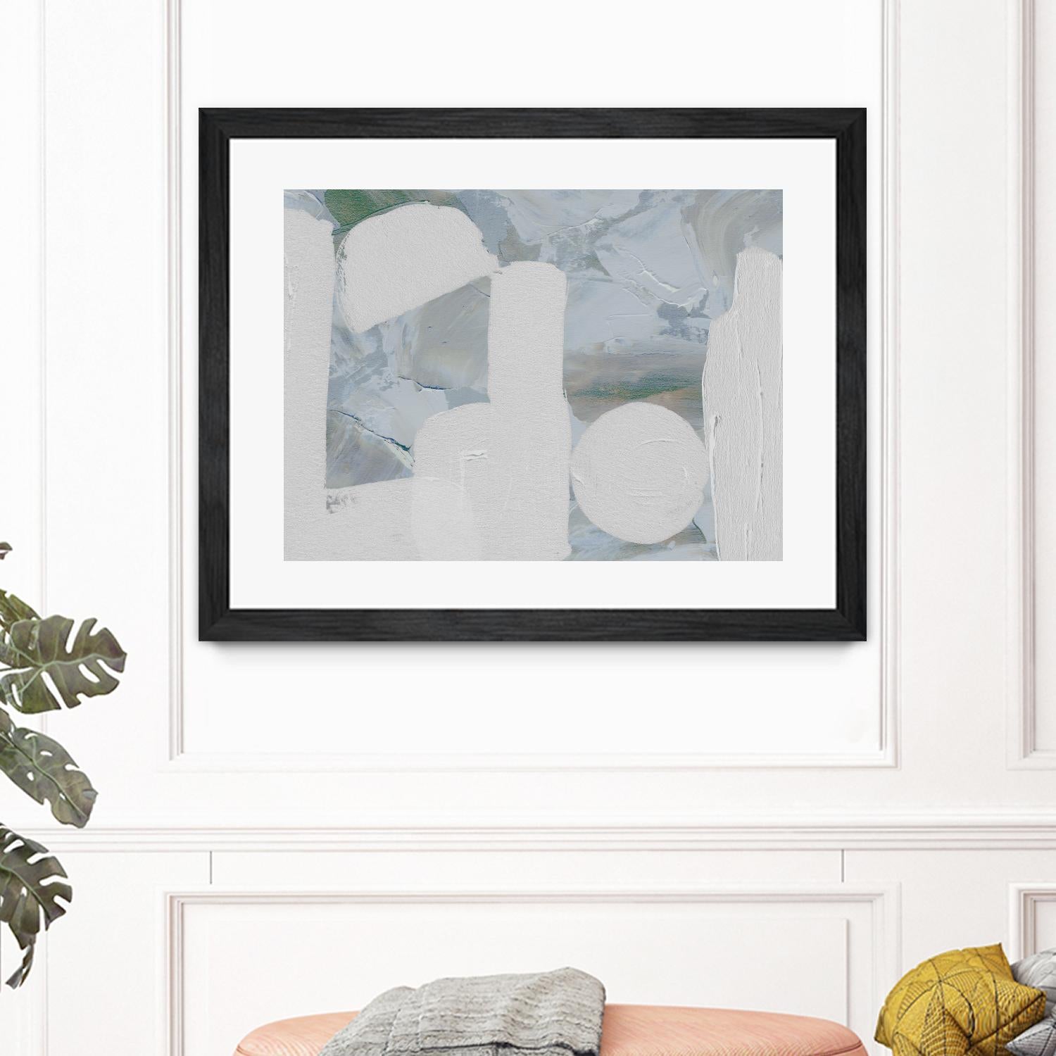 Saltwater Tide III by Melissa Wang on GIANT ART - green abstract abstract