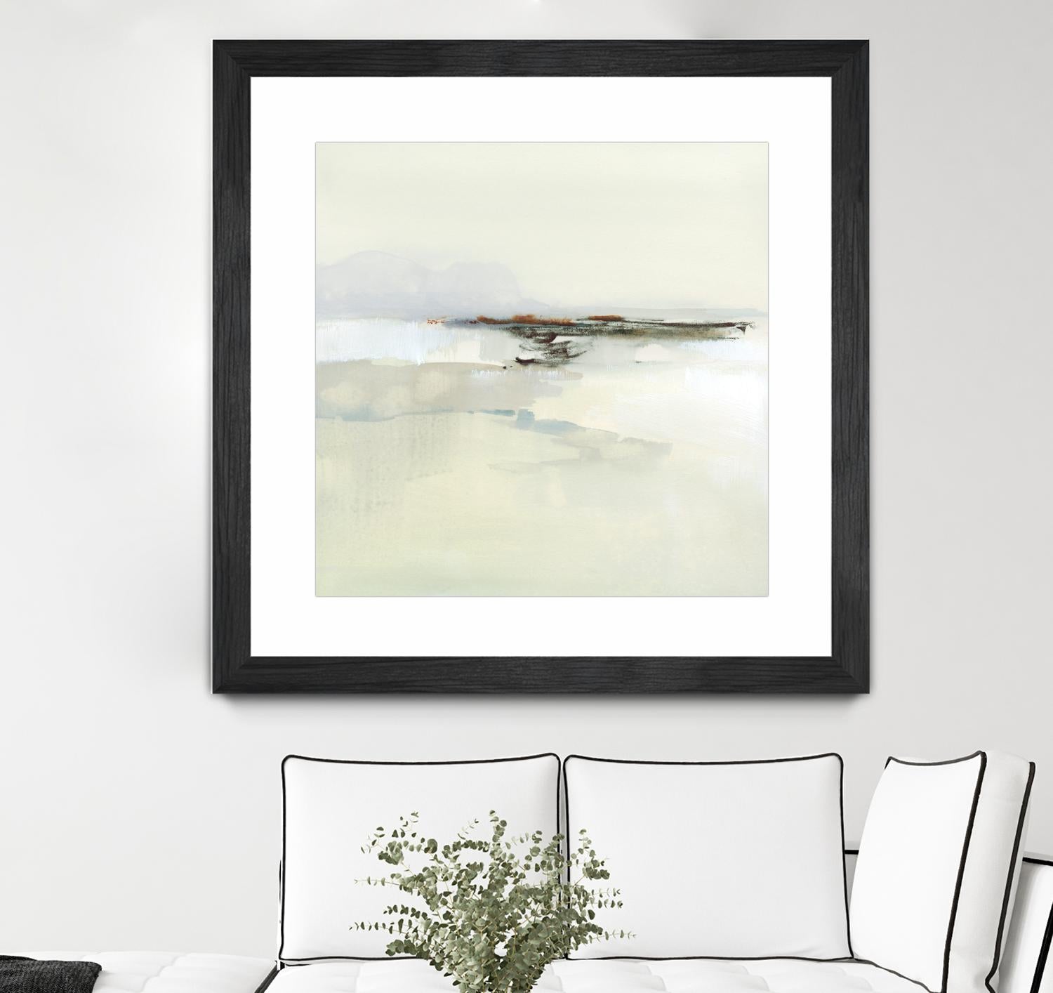 Atmospheric Edge I by Victoria Barnes on GIANT ART - beige abstract abstract