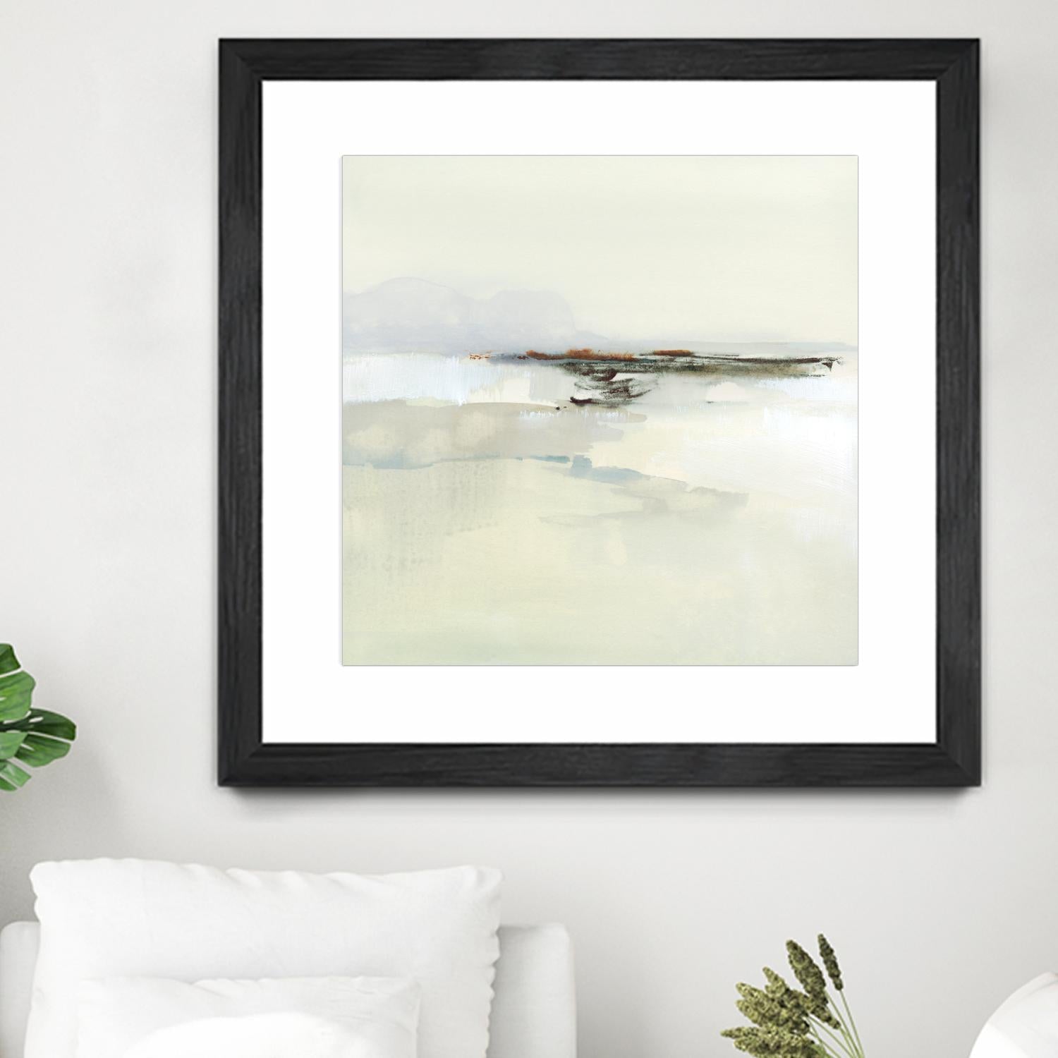 Atmospheric Edge I by Victoria Barnes on GIANT ART - beige abstract abstract