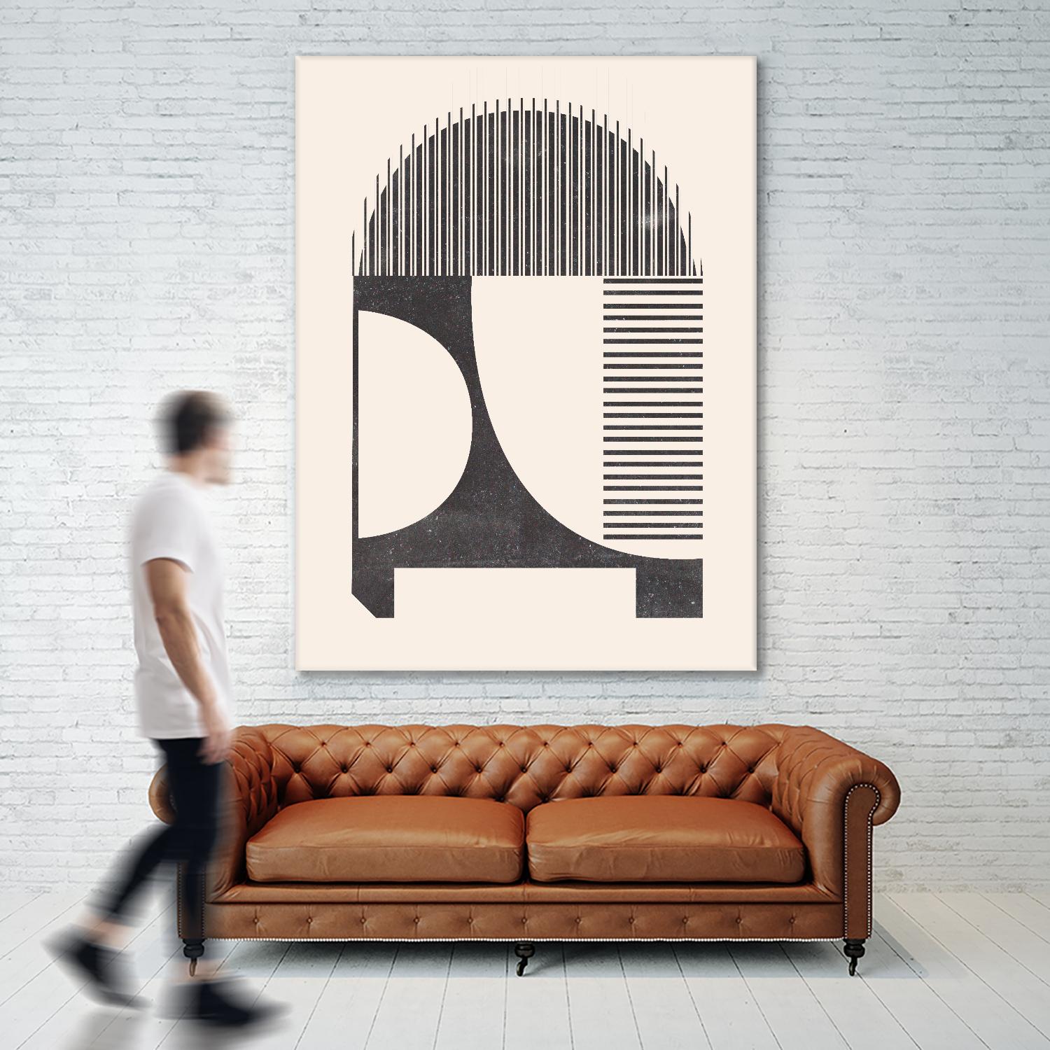 Unknown Space IV by Melissa Wang on GIANT ART - beige abstract abstract 